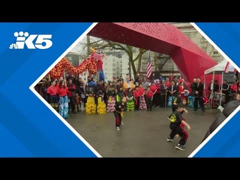 Thousands attend Lunar New Year celebration in Seattle's CID