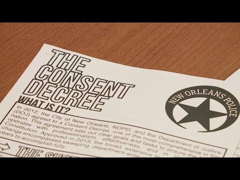 Federal Judge approves path to end NOPD Consent Decree