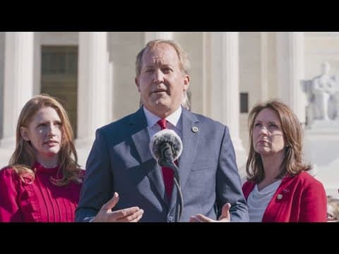 Texas Attorney General Ken Paxton announces run for John Cornyn's US Senate