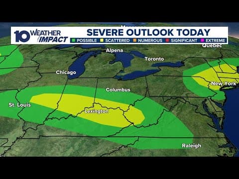 Tracking storms moving through central Ohio | Weather updates, live radar