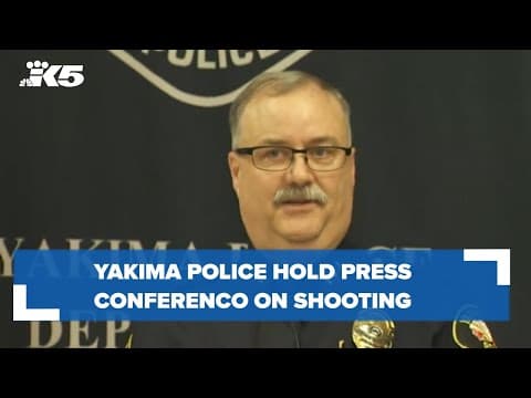 Yakima police hold press conference on convenience store shooting