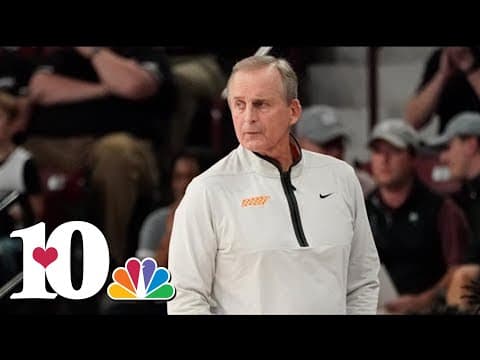 Vols Basketball Coach Rick Barnes speaks