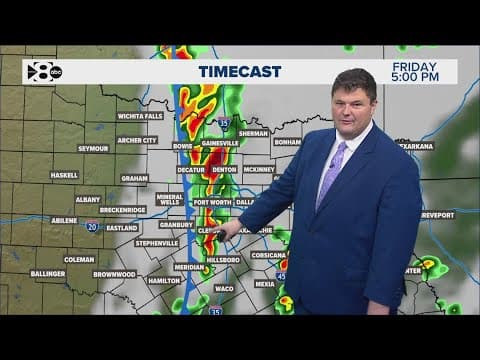 DFW Weather | More rain, cold front this week in 14 day forecast