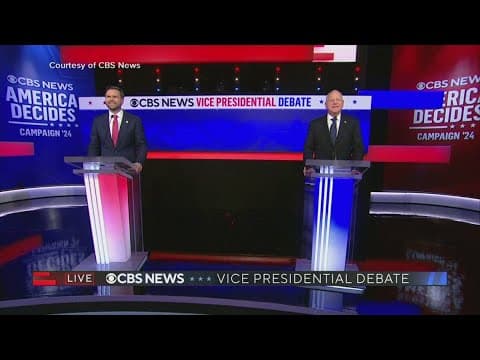 Vice President candidates campaign in swing states one day after national debate