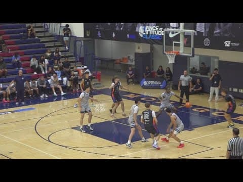 Dozens of high school basketball players got the chance to play in front of NBA scouts