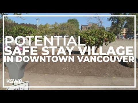 Potential Safe Stay Village in downtown Vancouver