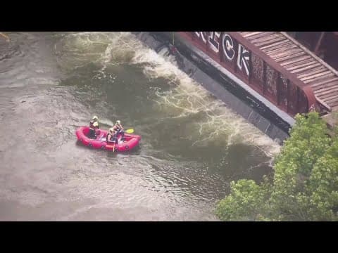 Three people rescued from North Texas waters, crews still searching for missing kayaker