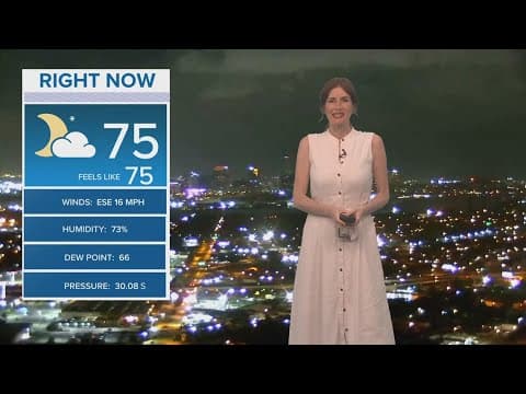 New Orleans Weather: Windy Sunday ahead of rain Monday