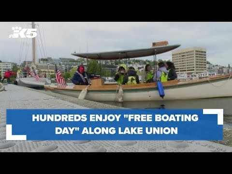 Center for Wooden Boats hosts third annual 'Free Boating Day'