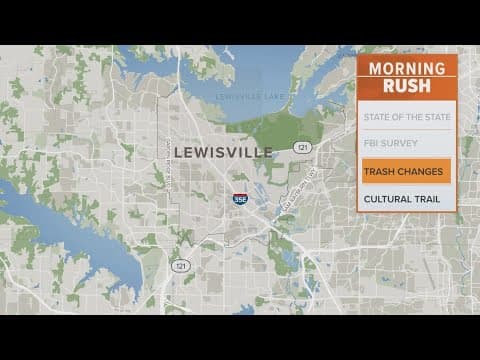 Big changes are coming to Lewisville trash schedule
