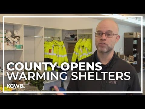 Winter warming shelters open after state of emergency declared in Multnomah County