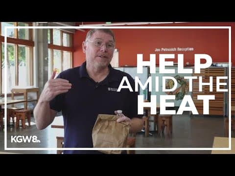 Blanchet House works to keep homeless Portlanders safe during heat wave
