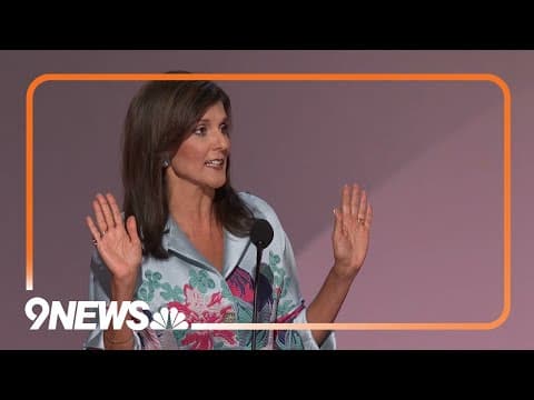 Nikki Haley at 2024 Republican National Convention: 'We Have a Country to Save'
