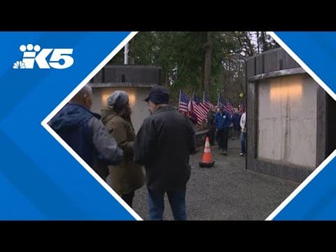 New veterans memorial unveiled in Maple Valley