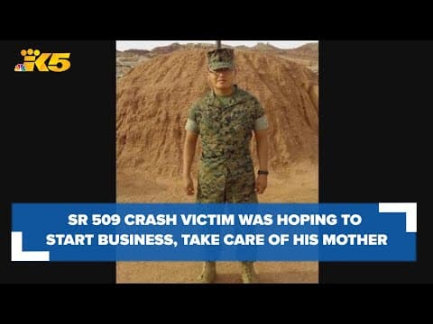 Victim of devastating SR 509 crash in Tacoma was hoping to start a business, take care of his mother