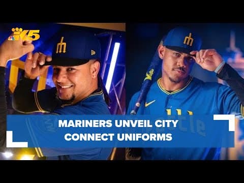 Mariners unveil City Connect uniforms that pay homage to SODO, Pacific Northwest