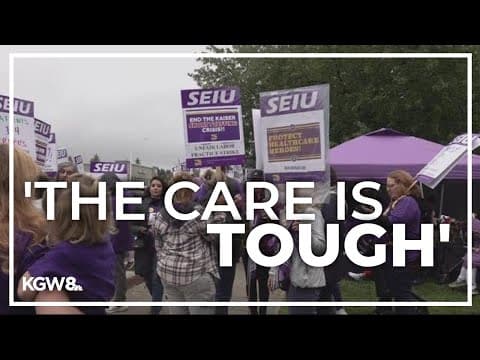 Thousands of local Kaiser Permanente workers hit the picket lines for national strike