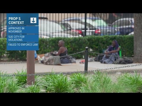 Group sues the city of Dallas, demanding it clean up homeless camps