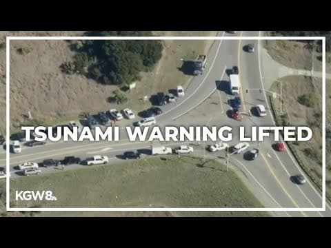 Tsunami warning canceled for southern Oregon and California coast