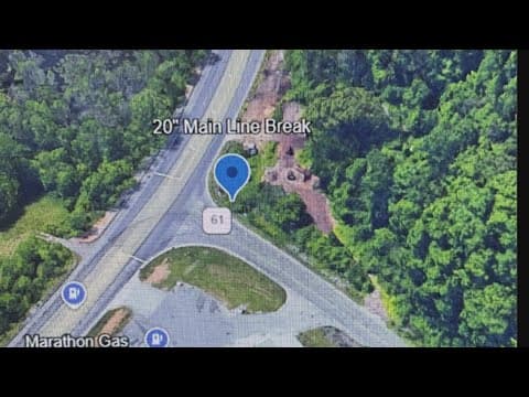 Anderson County restores water main, but boil advisory remains in effect