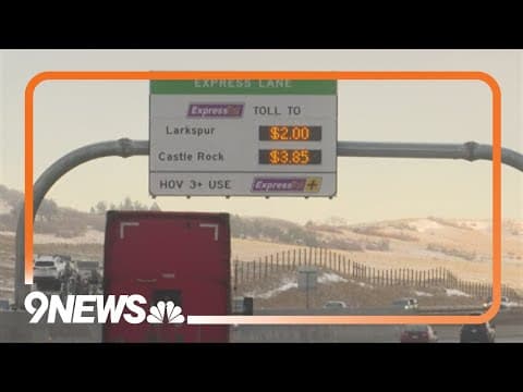 Colorado cracks down on Express Lane violators with new fines starting Jan. 1
