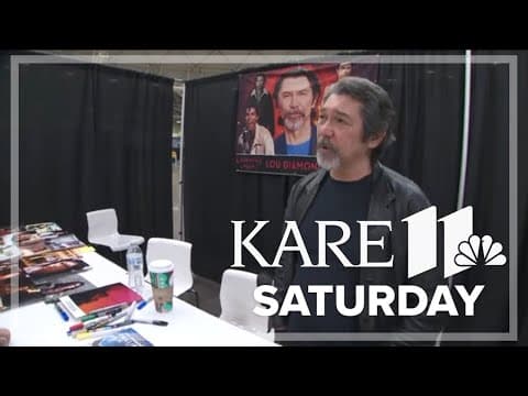 KARE 11 chats with Lou Diamond Phillips at the Twin Cities Comic Con Saturday