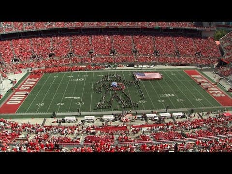 Ohio State halftime show: The Road to the Moon Goes Through Ohio