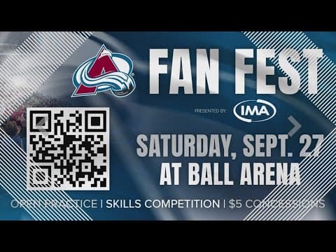 Colorado Avalanche hosting Fan Fest on Saturday