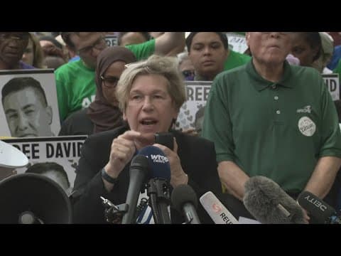 Immigration demonstrations in DC as Trump orders 700 marines to Los Angeles