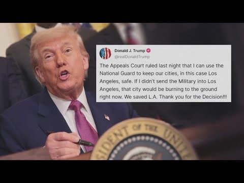 Appeals court rules on National Guard deploy to California