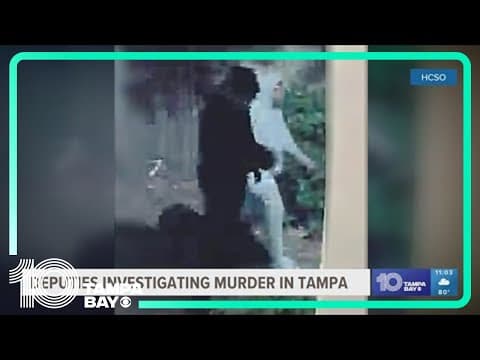 Hillsborough deputies investigating murder in Tampa