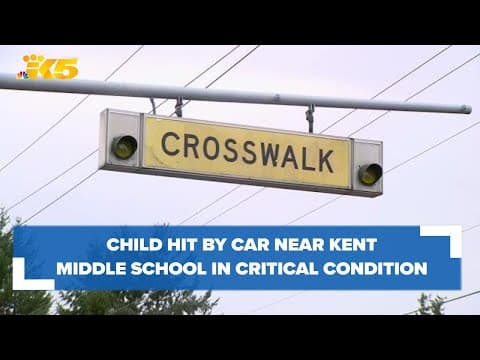 BREAKING: Child hit by car near Kent middle school