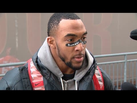 Ohio State RB TreVeyon Henderson speaks after 4th straight loss to Michigan