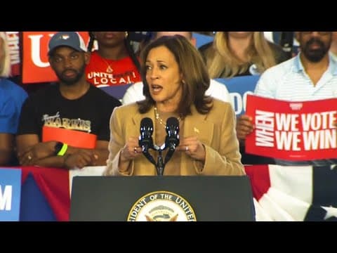 Kamala Harris full speech at campaign rally in North Carolina