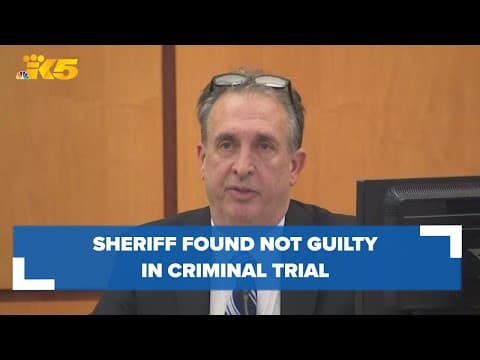Jury determines Sheriff Ed Troyer didn't break the law during 2021 911 phone call