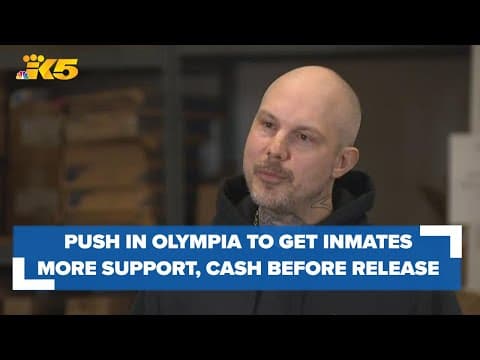 Bill would increase support, cash for Washington inmates before being released