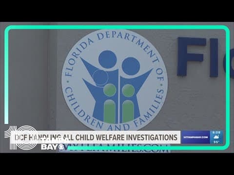 All child welfare cases now handled by FL Department of Children and Families
