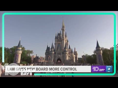 DeSantis signs bill giving newly appointed board more control of former Reedy Creek district