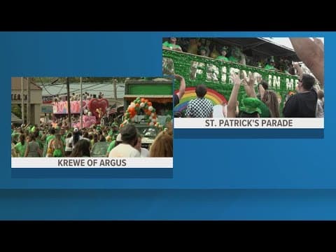 Krewe of Argus joins St. Patrick's Day parade on Sunday