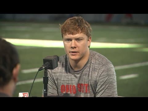 Ohio State QB Devin Brown says he's 'pumped' to start in the Cotton Bowl