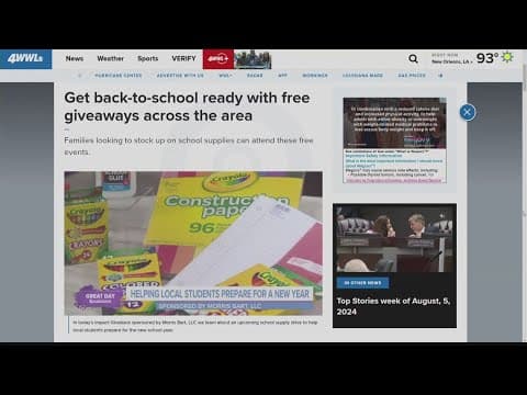 'H.O.P.E.' gives away 500 backpacks filled with school supplies to students