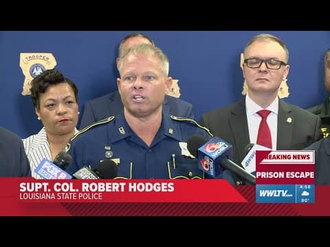 Latest Details in 7 inmates at large: FBI offers $10K reward, Gov. Landry "Turn Yourself In'