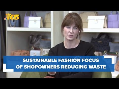 Sustainable fashion focus of shopowners hoping to reduce waste