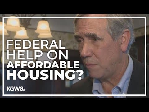 Oregon's U.S. Senators Wyden and Merkley push for affordable housing