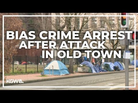 Man arrested after allegedly yelling racial slurs, stabbing man with scissors in Northwest Portland