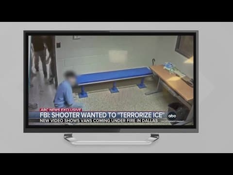 Dallas ICE shooting | New video shows the scene inside the facility during an attack