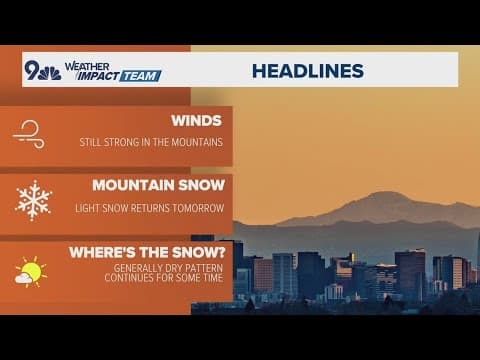 Latest forecast | Sunny with lighter winds Monday