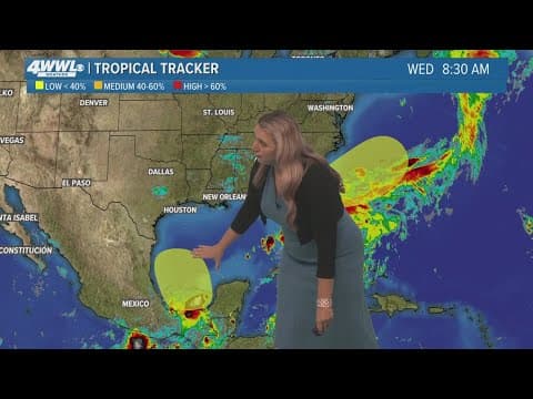 Wednesday Noon Tropical Update: Development possible in Gulf of Mexico
