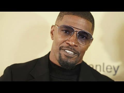 Jamie Foxx gets stitches after a glass is thrown at him during dinner in Beverly Hills