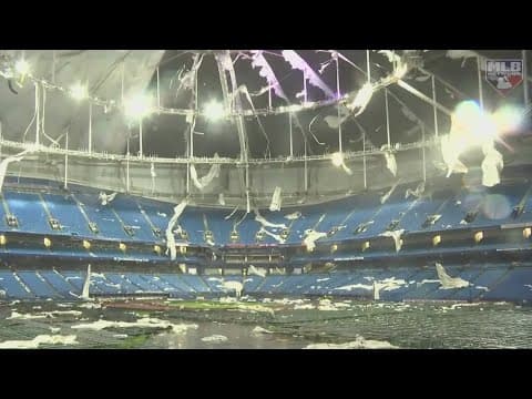 Hurricane Milton: Millions without power, Tropicana Field roof ripped to shreds
